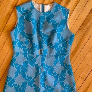 Vintage Turquoise Mini Dress